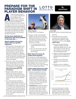 Public Gaming International Magazine interview or guest article: Prepare for the Paradigm Shift in Player Behavior