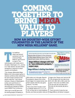 Public Gaming International Magazine interview or guest article: Coming Together to Bring Mega Value to Players